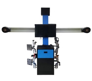 Mô hình tốt nhất nhà máy chuyên nghiệp nhà để xe thiết bị độ chính xác cao 3D 4 bánh xe liên kết máy xe lốp aligner 110V/220V 12 tháng - Product Image 2