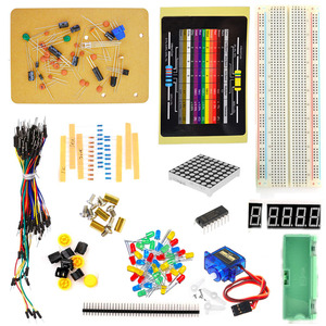 Breadboard Jumper Wire LED 8*8 Dot Matrix Resistor Capacitor Electronic component kit <strong>for</strong> <strong>arduino</strong>