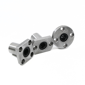 CNC Machine Parts 35mm <strong>square</strong> <strong>Type</strong> Flange <strong>Linear</strong> Motion Ball Bearing Bushing LMK35 UU LMK35UU - Product Image 2