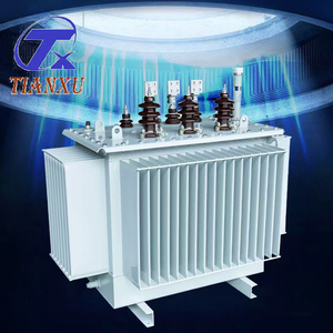 Transformador de distribución inmerso en aceite de 50KVA a 500KVA con entrada de 10KV, salida trifásica de 220V y 380V - Product Image 2