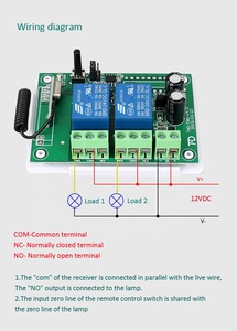 ローリングコードTADT80ゲートリモコンゲートリモコンリモコン1送信機1受信機学習コード付き - Product Image 6