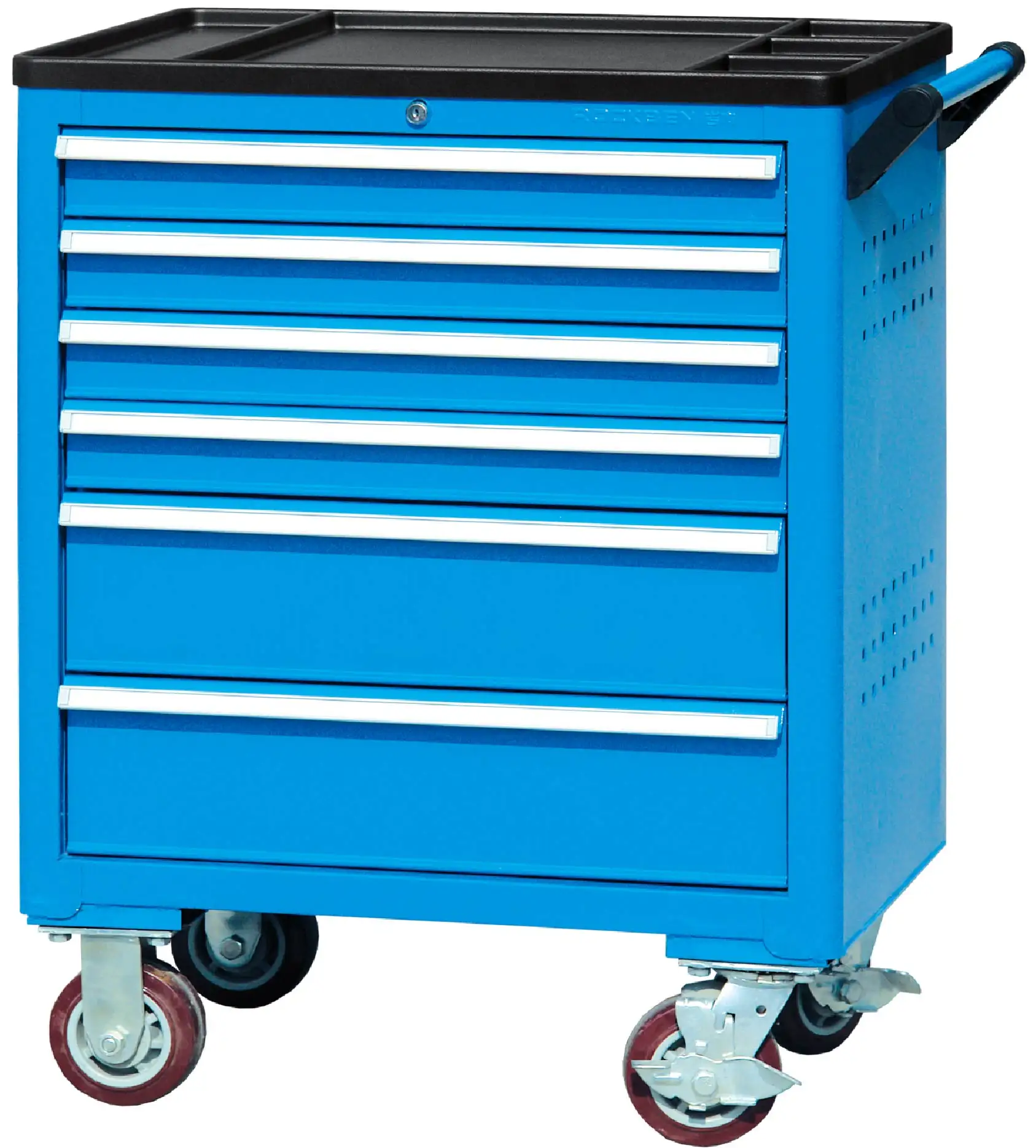 E318403 Best Selling Metal steel Drawer Tool Box Roller Tool Trolley Mobile Cabinet with wheels