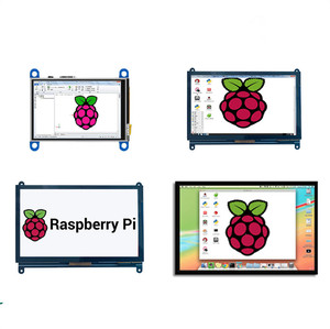 Raspberry Pi 4 7 Zoll 7,0 HD LCD PC Monitor 800 * 480 Kapazitiver Touchscreen für Raspberry Pi 4B / 3B / Zero Jetson Nano Win10
