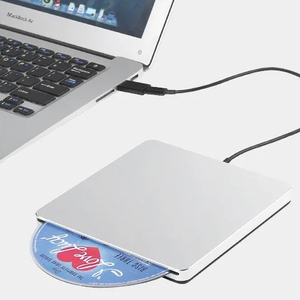 便携式超薄多功能USB 3.0光驱光盘RW适用于笔记本电脑外部DVD驱动器，提高功能 - Product Image 1