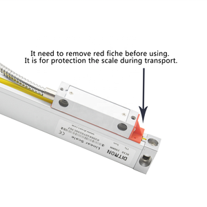 Hohe Präzision Fräsmaschine Schleifer DRO lineares Glas Maßstab 50mm-3000mm TTL 5um Gratur Liger Encoder Sensor Versetzung - Product Image 3