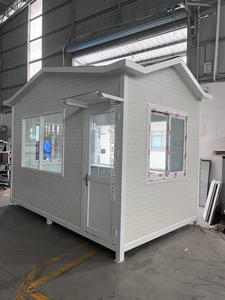 Bekçi odası ve misafir kabini, prefabrik okul güvenlik evi için yüksek kaliteli ve uygun fiyatlı mobil konteyner güvenlik evi. - Product Image 6