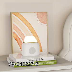 SP-240227-3 Home Reading Light Smart Speaker Lighting BT Speaker Multi <strong>Functional</strong> Sleep Monitor with White Noise Sound <strong>System</strong>