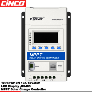 EPSOLAR Triron1210N 10A 12/24 В MPPT контроллер солнечного заряда Модуль Регулируемый ЖК-дисплей с usb для батареи lifepo4 - Product Image 1