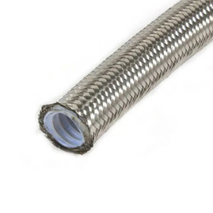 สายเหล็ก316แรงดันสูงแบบถักท่อโลหะ PTFE แบบเจาะ SS304แรงดันสูงแบบออกแบบได้ตามต้องการ - Product Image 6