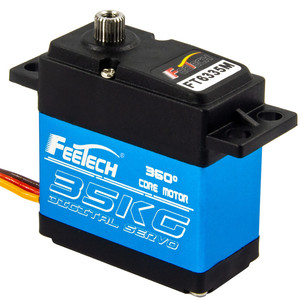 35kg Magnetic <strong>Encoder</strong> Multi Turn 0-360 Degree <strong>Controllable</strong> Programmable Servo FT6335M for Robot STEM Education CircuitPython - Product Image 2