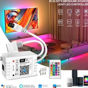 Controlador WiFi RGB infrarrojo de 24 teclas de alto rendimiento para tira de luz LED RGB - Product Image 4