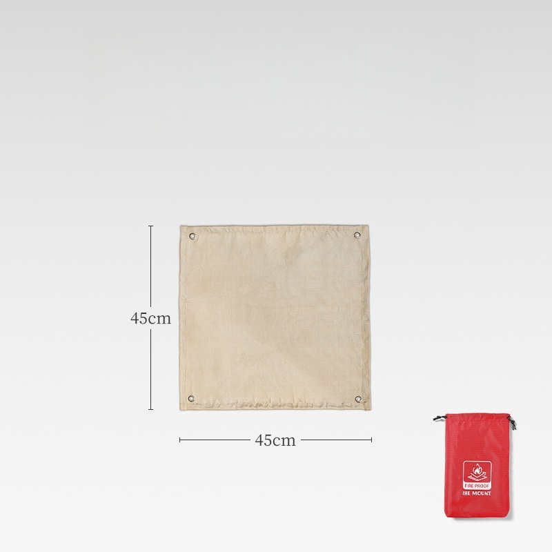 White 45*45cm Fiberglass requires gloves to be worn