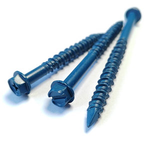 Mavi Ruspert düz Phillips Hex beton elmas kafa noktası vida duvarcılık blok veya tuğla ankraj için - Product Image 6