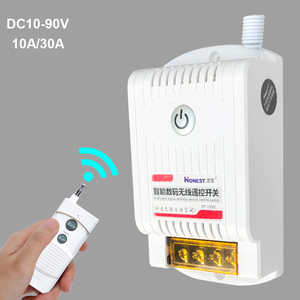 Mini kabelloser Funkfernsteuerungsschalter 10 A Relais Ausgang Radio DC 12 V 1 Kanal Empfänger Fernsteuerungsschalter - Product Image 6
