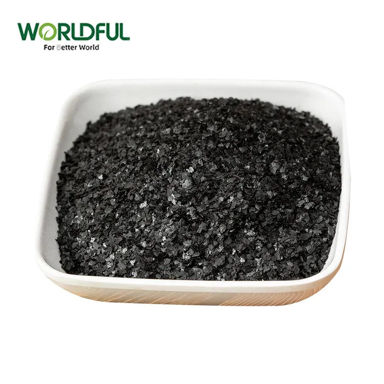Sorgente minerale organico acido umico fertilizzante di potassio, fulvic acido di potassio lucido della polvere