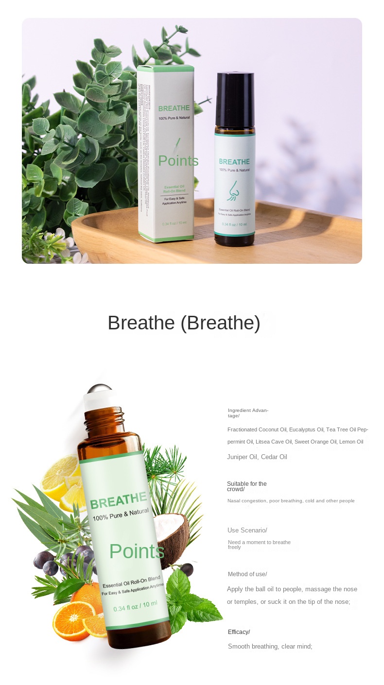 Respirer l'huile essentielle