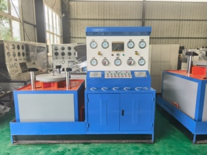 ODMT hidrolik valf test tezgahı fabrika doğrudan kelebek vana conta ve mukavemet testi için vana test makinesi anlaşma - Product Image 2