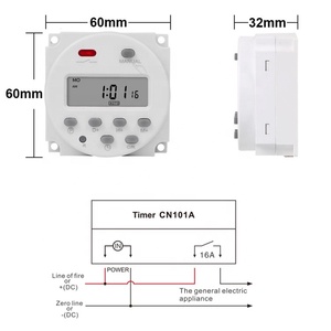 Цифровой программируемый электронный таймер CN101A AC 220 В 16 А - Product Image 5