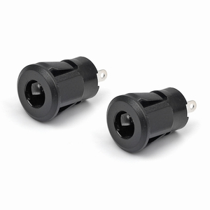 DC-022 DC Power Jack Female Jack Cable <strong>Socket</strong> DC Connector <strong>2.0mm</strong> /2.5mm Clip-on Round High-current Power <strong>Socket</strong> - Product Image 1