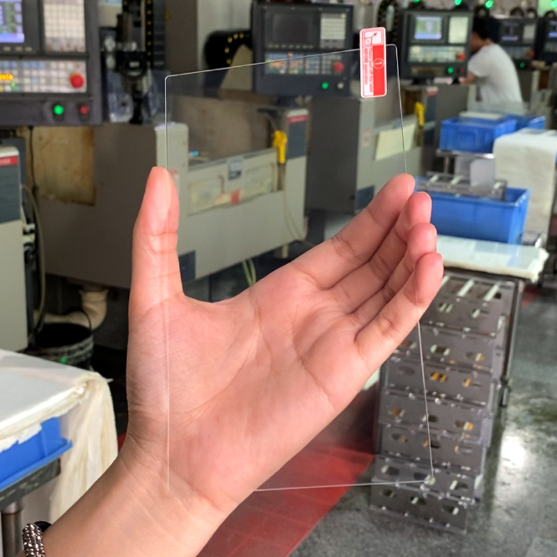 Vidrio transparente 2D con bolsa de EPE