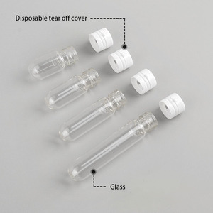1ml 2ml 3ml 5ml Tea Essential Oil Sample Disposable Packaging Cartridge Bottle with <strong>Tear</strong> off Lid - Product Image 6