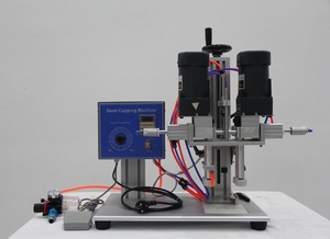 Tappatrice a vite pneumatica Semi-automatica con tappo a vite per avvitamento di plastica con tappo a scatto a spruzzo - Product Image 5