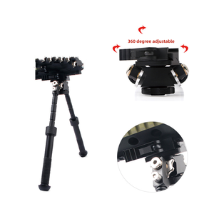 Adjustable V8 Tactical <strong>Bipod</strong> with 360 Degree Rotating Foldable with 11mm/20mm <strong>Mount</strong> Rotatable <strong>Bipod</strong> - Product Image 4