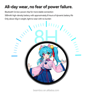 Beambox Quà Tặng Vui 1.8Inch Hd IPS 360X360 283ppi 500MAh Màn Hình Cảm Ứng Điện Tử Năng Động Huy Hiệu Sử Dụng AI Chuyển Đổi Anime Hình Ảnh Otaku - Product Image 5