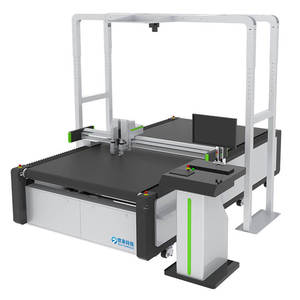 Máquina cortadora de cuero digital con cuchillo oscilante CNC computarizado y máquinas punzonadoras de cuero con software de anidación - Product Image 1