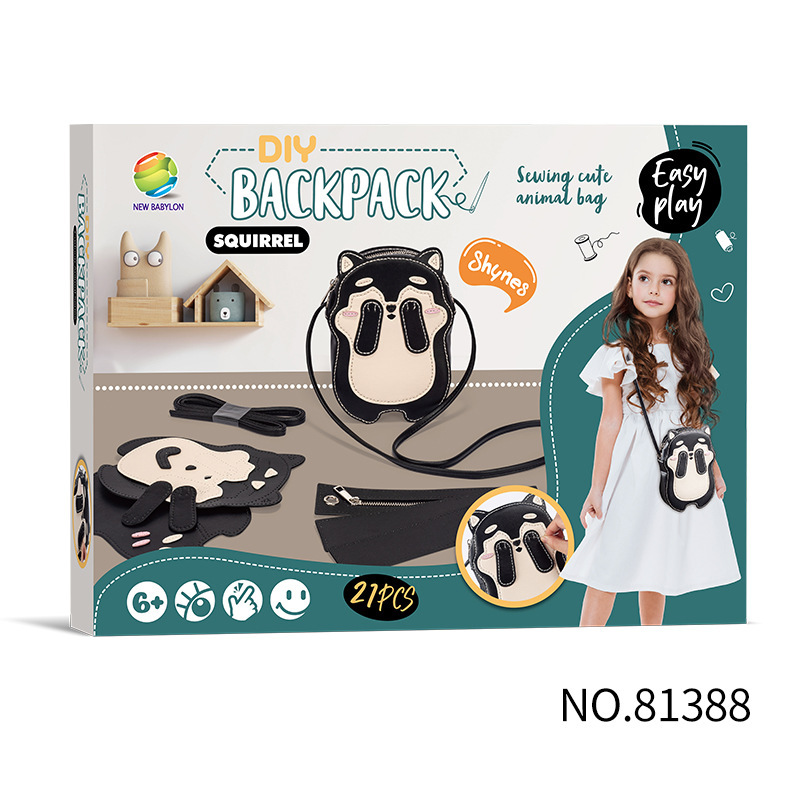 81388C-Bolsa de bricolaje-Ardilla