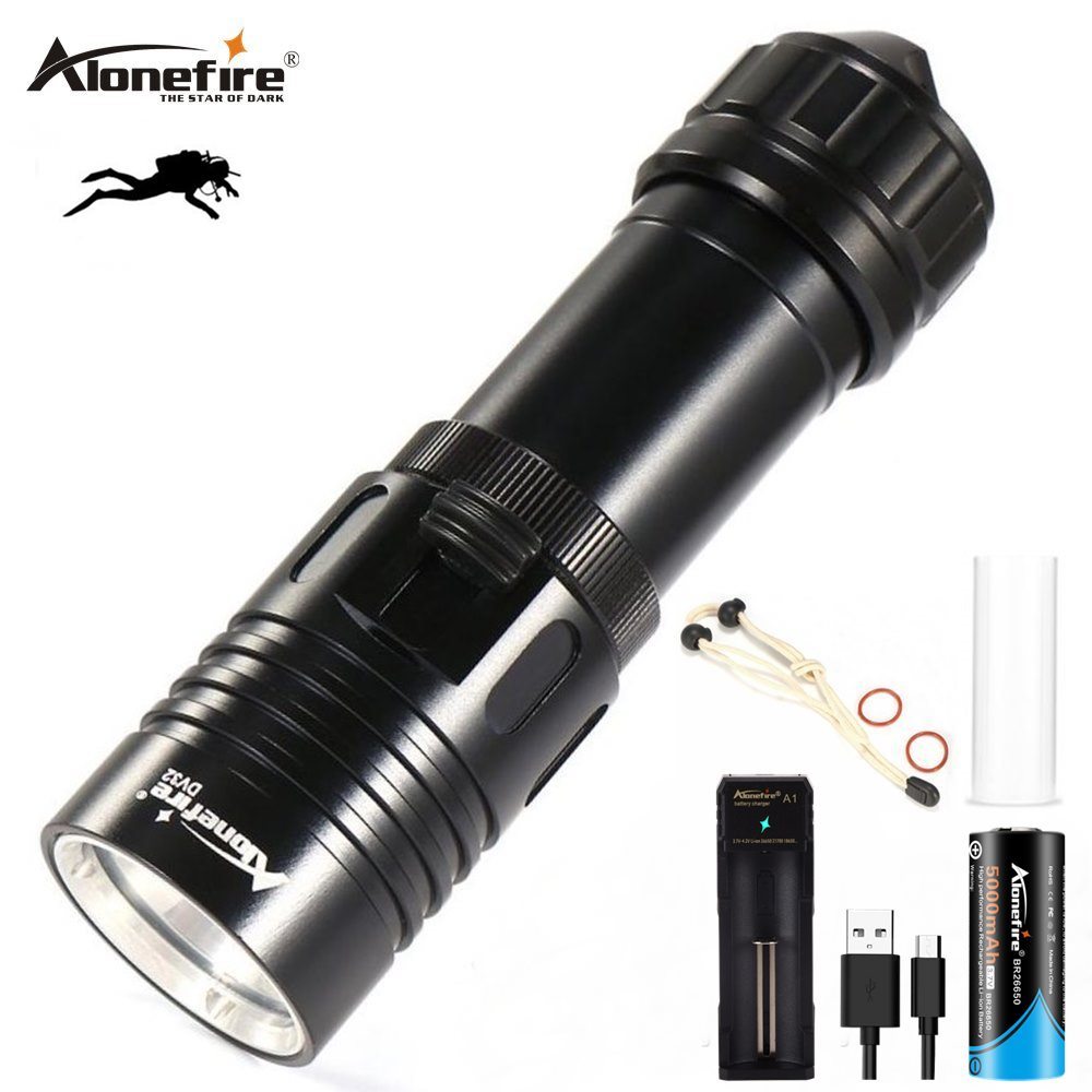 lampe de poche + 26650