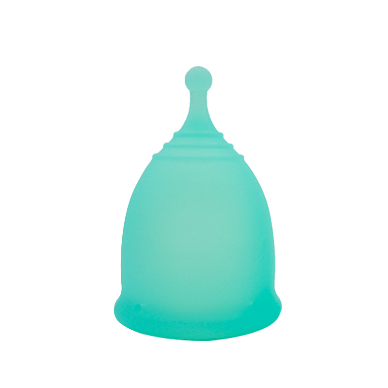 Blue Menstrual Cup