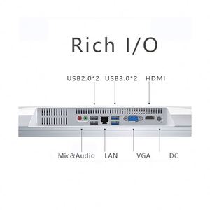 Cheap <strong>Desktop</strong> Core I7 <strong>Processor</strong> 16GB All in One PC AIO White&amp;Black Color <strong>Desktops</strong> <strong>Computer</strong> for Office Use - Product Image 6