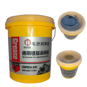 Factory Priced Monsoon Advanced Customizable Composite Grease Lithium Base with Yellow Color Grease for Industrial <strong>Lubricant</strong> - Product Image 1
