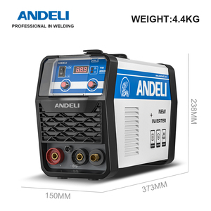 Andeli TIG-250 TIG MMA Welding Machine 220V Inverter Cold-weld DC <strong>Digital</strong> Display IGBT Inverter Cold <strong>Welder</strong>