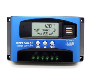 Solarladeregler PWM-Regler mit LCD-Display 100 A 60 A 50 A 40 A 30 A 12 V 24 V Dual - Product Image 6