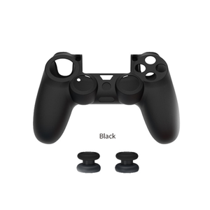 High Quality Game <strong>Controller</strong> Silicone case for <strong>PS4</strong> <strong>Controller</strong> Soft Rubber case with Joystick Thumb Grips Cover <strong>Shell</strong>