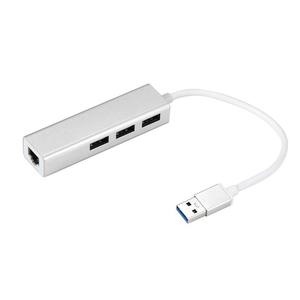 Aluminum Gigabyte Converter Usb <strong>Lan</strong> Internet to Type Ct <strong>2</strong> 10/100/1000Mbps <strong>Lan</strong> to Usb Multi Connector Usb 3.0 Rj45 Adapter