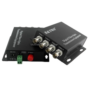 Receptor transmisor de fibra óptica CCTV de 4 canales - Product Image 2