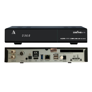 4K Satellite TV Receiver 2*DVB S2X+ DVB T2/C Enigma2 <strong>Linux</strong> OS TV <strong>Decoder</strong> Support CA CI+ IPTV Stalker ZGEMMA H7S - Product Image 6