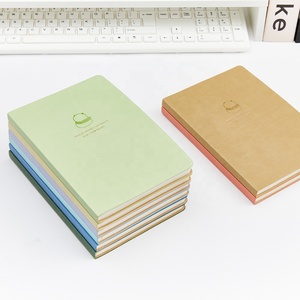 <strong>Notebook</strong> A5 Dot Grid Custom logo Printing Leather Soft Cover Journal Cartoon <strong>Notebooks</strong> for Students School