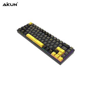 Teclado para juegos recargable inalámbrico de modo triple con interruptor mecánico-Junta 4 Estructura-Retroiluminación RGB-Multi OS-Pantalla inteligente - Product Image 3