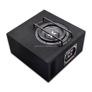 6インチカーパッシブサブウーファースピーカーボックス500W RMSカーサブウーファーエンクロージャー6.5 "ピックアップトランクバン用 - Product Image 1