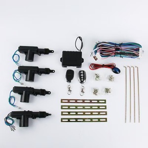 ตัวล็อครถควบคุมกลาง12V แบบสากลพร้อมตัวล็อค4ประตูตัวล็อครีโมทคอนโทรลระบบไร้กุญแจค้นหาที่จอดรถ - Product Image 3