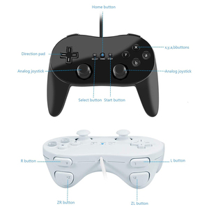 Mando a distancia para Nintendo Wii, Gamepad Pro con cable - Product Image 2