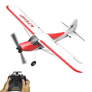 VOLANTEXRC 76104R <strong>RC</strong> Airplane 2.4Ghz 4CH Remote Controlled Plane Sport Cub <strong>500</strong> <strong>RC</strong> Glider RTF for Beginners - Product Image 1
