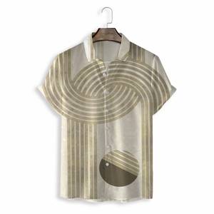 2022 New Arrival Design <strong>Shirt</strong> for Men Abstract Character Positioning Printed <strong>Shirts</strong> Short Sleeves Tops High Quality - Product Image 1