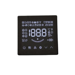 Kleines negatives FPC-Schnittstellen-COG-LCD-Anzeige modul mit Vollsicht-VA-Segment anzeige für Controller