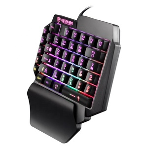 Mini teclado de dragón rojo al por mayor, teclado para juegos para zurdos individual para teléfonos móviles, tabletas y ordenadores - Product Image 2