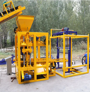 QT6-12 Type <strong>Brick</strong> <strong>Making</strong> Machinery Efficient Block Machine for Construction <strong>Projects</strong> Easy to Operate